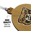 Oakland University Primary Logo Wood Christmas Tree Holiday Ornament - 3 of 4