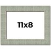 PosterPalooza | Photo Size Sculpted Blue Picture Frame - UV Acrylic, Foam Board Backing, Hanging Hardware - 2 of 4