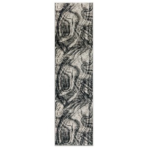World Rug Gallery Distressed Abstract Indoor Area Rug - 1 of 4