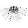 Elegant Lighting Sienna 18 inch crystal rod wall sconce in chrome - 4 of 4