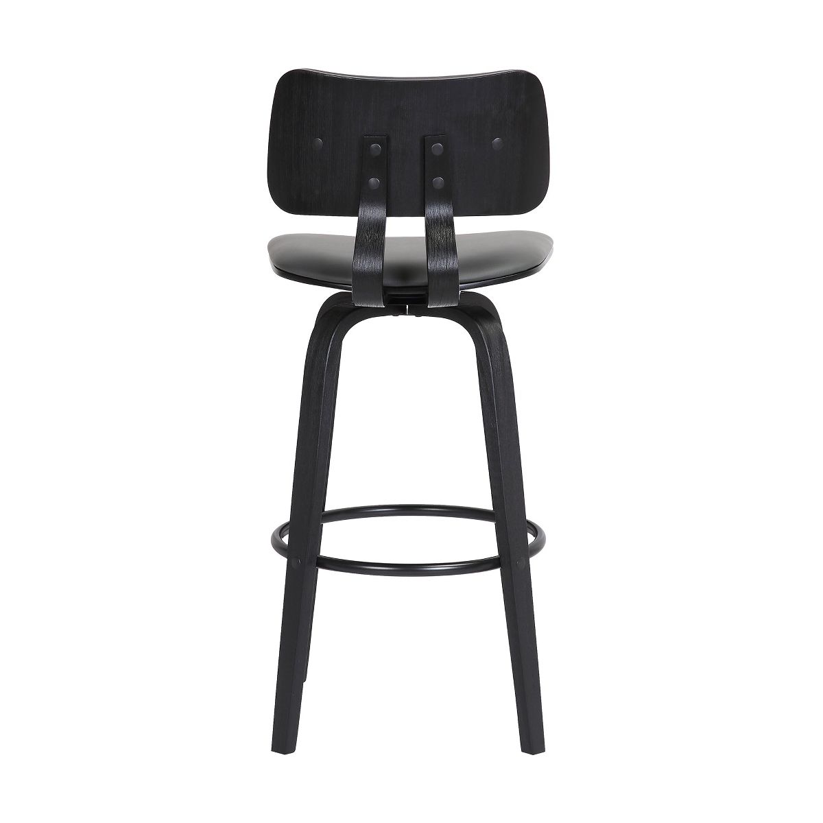 Pico Upholstered Swivel Barstool - thumbnail 6