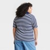 Women's Short Sleeve Ribbed Polo Shirt - Ava & Viv™ - 2 of 3