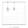 Livex Lighting Knox 1 - Light Pendant in  Shiny White - 2 of 4