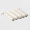 18"x20" Cabana Stripe Outdoor Chair Seat Cushion - Threshold™ - 3 of 4