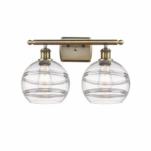 Rochester - 2 Light Bath Vanity In Industrial Style-10.88 Inches Tall and 18 Inches Wide - 1 of 1