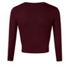 Women's Casual Open Front Knit Cropped Bolero Shrug 3/4 Sleeve Cardigan Sweater - 4 of 4
