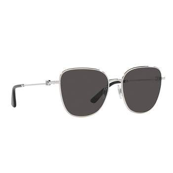 Dolce & Gabbana DG 2293 05/87 Womens Butterfly Sunglasses Silver 56mm