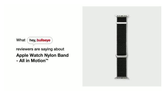 Apple Watch Nylon Band - All in Motion™, 2 of 5, play video
