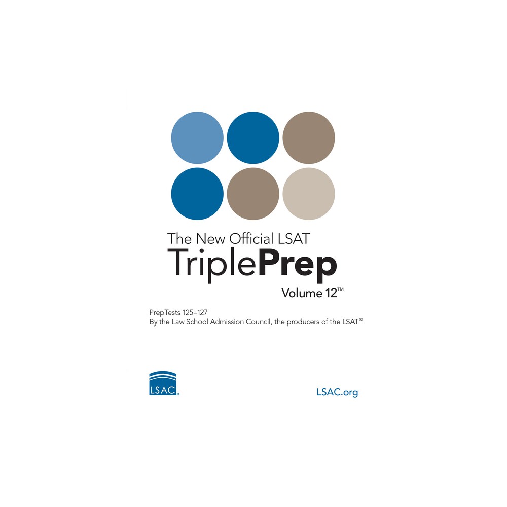 The New Official LSAT Tripleprep Volume 12 - by Law School Admission Council (Paperback)