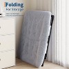Garvee XL Foldable Saucer Chair with Plush Faux Fur, Non-Slip Base, Comfortable Lounge Accent Chair for Teens & Adults - 4 of 4