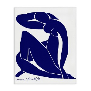 Stupell Industries Minimal Abstract Purple Nude Woman Matisse Artist Canvas Wall Art - 1 of 4