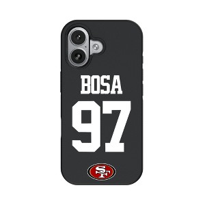 NFL San Francisco 49ers Players Game Tactic Bump Cell Phone Case for Apple iPhone 17 Series - 1 of 4