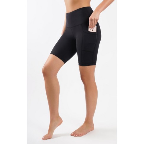 Yogalicious Womens Lux Polygiene Tribeca 9 High Waist Side Pocket