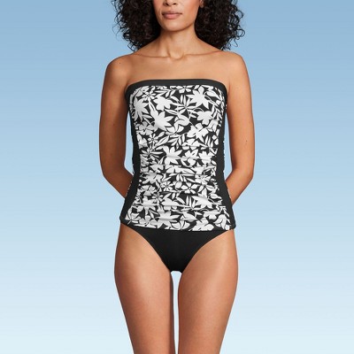 Lands' End Women's Chlorine Resistant Smoothing Control Mesh High Neck One Piece Swimsuit 55387a5e 077c 4379 A52d 9382f87aa171.0b649584f869ff063df493fe38e9841f