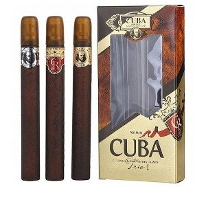 Cuba Trio 1 by Cuba for Men - 3 Pc Gift Set 1.17oz Cuba Gold EDT Spray, 1.17oz Cuba Royal EDT Spray, 1.17oz Cuba VIP EDT Spray - 1 of 1