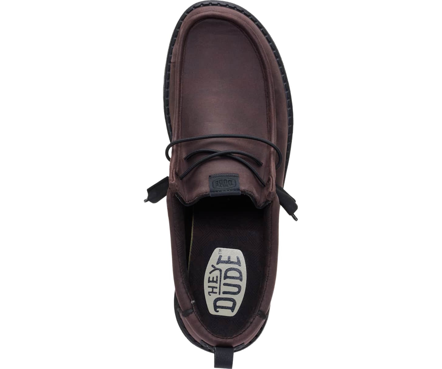 HEYDUDE Men Wally Salute, Dark Brown, 11, цвет: Тёмный коричневый — фото 3