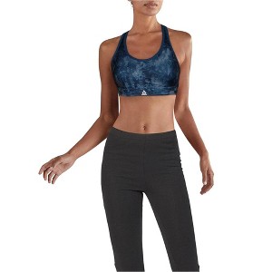 Reebok Womens Medium Support Running Sports Bra - 1 of 1