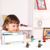 Picasso-TILES 4 PC Construction, Nurse, Fire Fighter, Police Officer Character Set, Magnetic Tiles and Brick Compatible Set, STEM Toys for Kids 3+ - 4 of 4