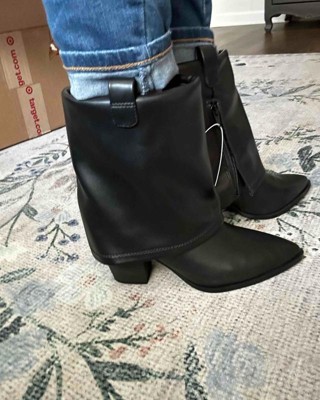 Women's Marsha Ankle Boots - Wild Fable™ Black 7.5 : Target