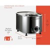 HDZNVF Ice Cream Maker, Stainless - 2 of 2