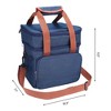 REGALWOVEN Oxford Wipe Clean Insulated Large Capacity Lunch Bags 10.2 x 7.1 x 11 Inches - 2 of 4