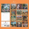 2026 Square Wall Calendar, Chickens, 16-Month Animals Theme with 180 Reminder Stickers (12x12 In) - 4 of 4