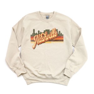 Simply Sage Market Women's Graphic Sweatshirt Nashville Stripes - 1 of 2