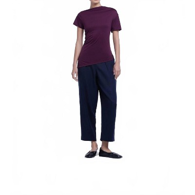 Women's Asymmetrical Short Sleeve Top - DƒÅl the Label