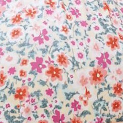 purple yellow floral