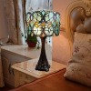 Amora Lighting Tiffany Style Floral Table Lamp 21" Tall - 2 of 3