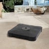 150lbs Heavy Duty Cantilever Umbrella Base, Fillable, Weather-Resistant, HDPE - Crestlive Products: Offset Stand, No Wheels, Supports 2.17" Pole - 2 of 4
