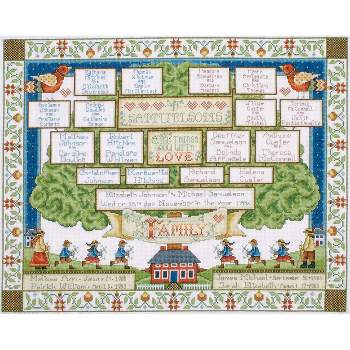 Janlynn 171495 Counted Cross Stitch Kit 11X14, Summer Montage (14 Count)