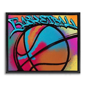 Stupell Industries Urban Sports Basketball, 17" x 21" - 1 of 4