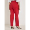 ELOQUII Women's Plus Size Kady Fit Double-Weave Pant - 3 of 4