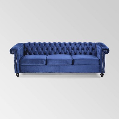 target blue couch