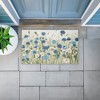 Stupell Industries Blue Poppy Garden Printed Outdoor Door Mat, design by Kelly Elizabeth, 18"x30" - 3 of 4