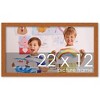 PosterPalooza | Slim Profile Brown Picture Frame - UV Acrylic, Backing Board, Hanging Hardware Included - 2 of 4