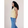 POPLINEN Charlie Ribbed Tank - Sunbeam Yellow  XL - 2 of 4