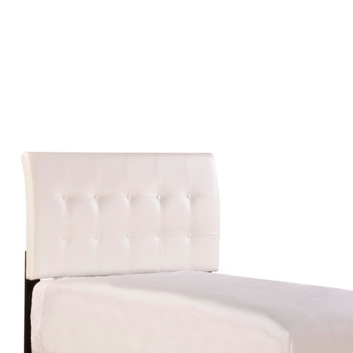 Lusso Headboard - White (Twin) - Hillsdale Furniture