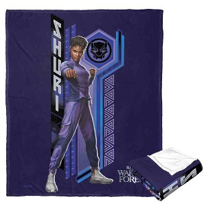 Marvel Black Panther Shuri Silk Touch Throw Blanket 50x60 Inches - 1 of 4