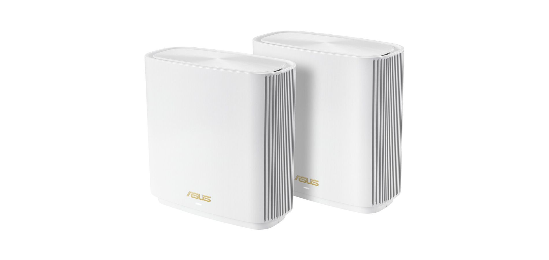 ASUS ZenWiFi AX6600 Tri-Band Mesh WiFi 6 System (XT8 2PK) - Whole Home Coverage up to 5500 sq.ft & 6+ rooms, AiMesh, White