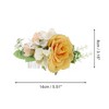 Unique Bargains Women's Simulated Flowers Side Comb 1 Pc - 2 of 4