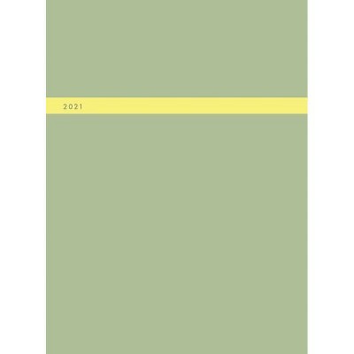 Day Planner 2021 Daily - Large Print by  Pilvi Paper (Hardcover)