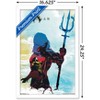 Trends International DC Comics Movie - Aquaman - Arthur Silhouette Framed Wall Poster Prints - 3 of 4