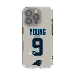NFL Carolina Panthers Players Game Tactic Clear Cell Phone Case for Apple iPhone - 1 of 4