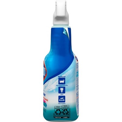 Clorox Bathroom Foamer with Bleach Spray Bottle Ocean Mist - 30 fl oz