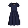 Hope & Henry Women's Organic Cotton Tie-Waist Knit Dress - 4 of 4