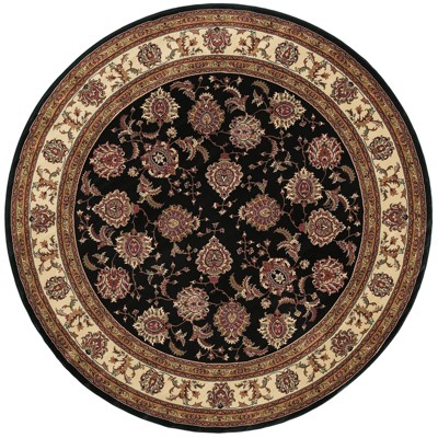 Oriental Weavers Ariana 117D3 Brown/ Ivory Indoor Area Rug - 6' Round
