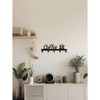 Phiestina 1pc Coffee Mug Holder Wall Mounted, Metal Coffee Mug Rack - 4 of 4