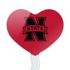 Northwestern Oklahoma State Secondary Heart Love Cupcake Picks Toppers Decoration Set of 6 - 2 of 4